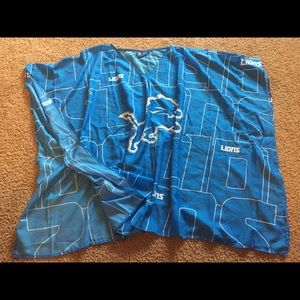 Detroit Lions NFL caftan new poncho soft cute top